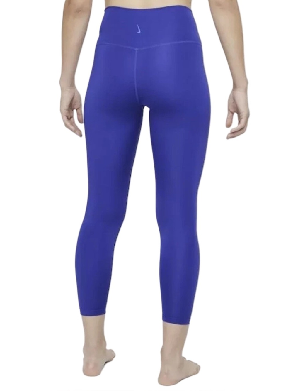 Nike Women's Yoga Dri-FIT High-Waisted 7/8 Leggings Purple Medium